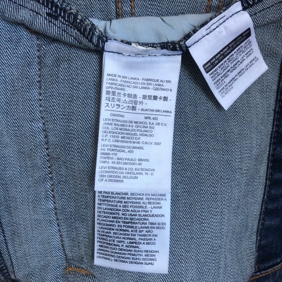 Levi's Original Trucker Jean Jacket - Picture 7 of 7